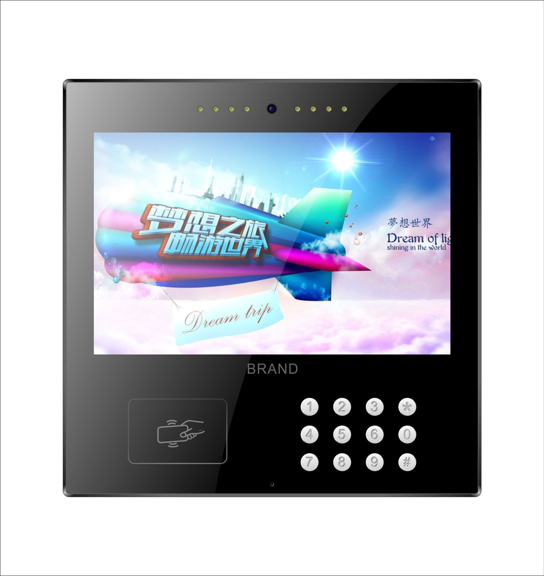 智能門禁 云對講 手機APP一鍵開門 智慧社區門口機 樓宇可視對講