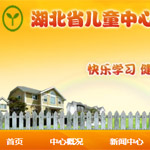 湖北兒童中心網站建設