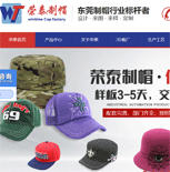東莞市榮泰制帽廠網站建設