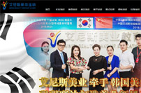 艾尼斯美妝連鎖網(wǎng)站建設(shè)