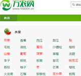 萬農網網站建設