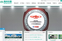 海光儀器網站建設