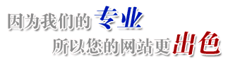 因為我們的專業,所以您網站更出色 因為我們的專業,所以您網站更出色